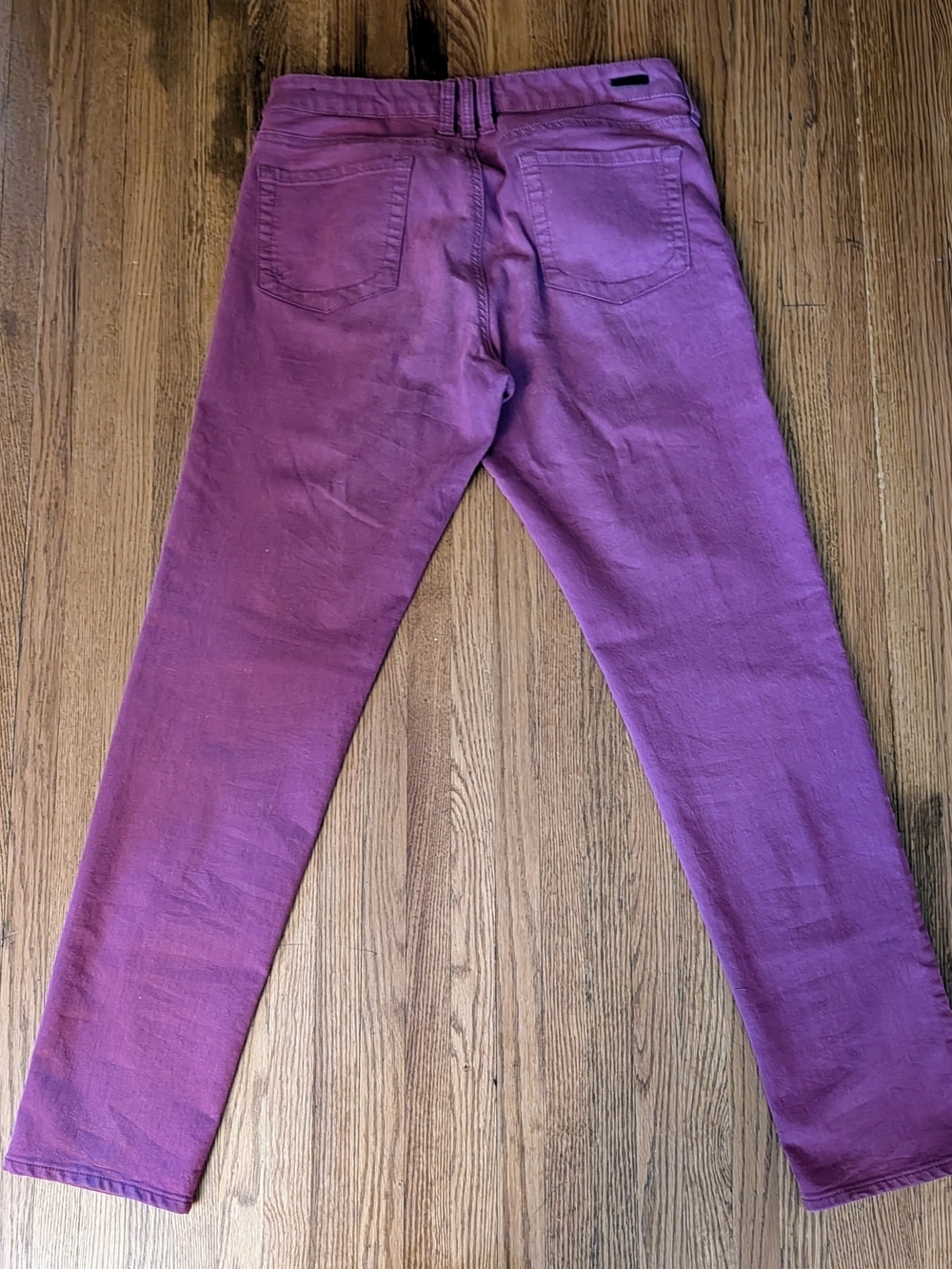 Kut from the Kloth Women's Purple Straight Leg Slim Fit Jeans Size 10 - Picture 3 of 8